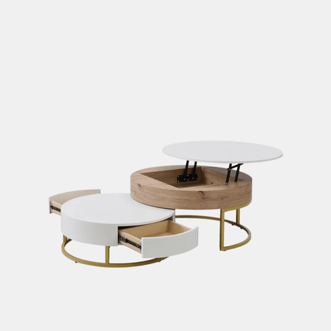 Kiyomi Lift-Top Nesting Coffee Table