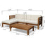 Shiori Wood Sofa Set