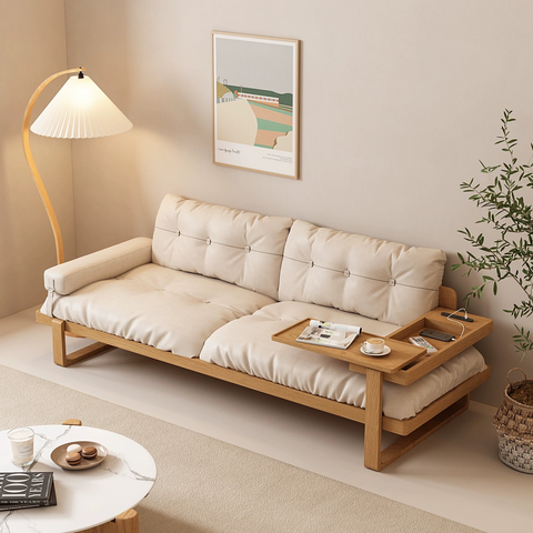 Miho Solid Wood Sofa