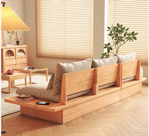 Ki Solid Wood Sofa